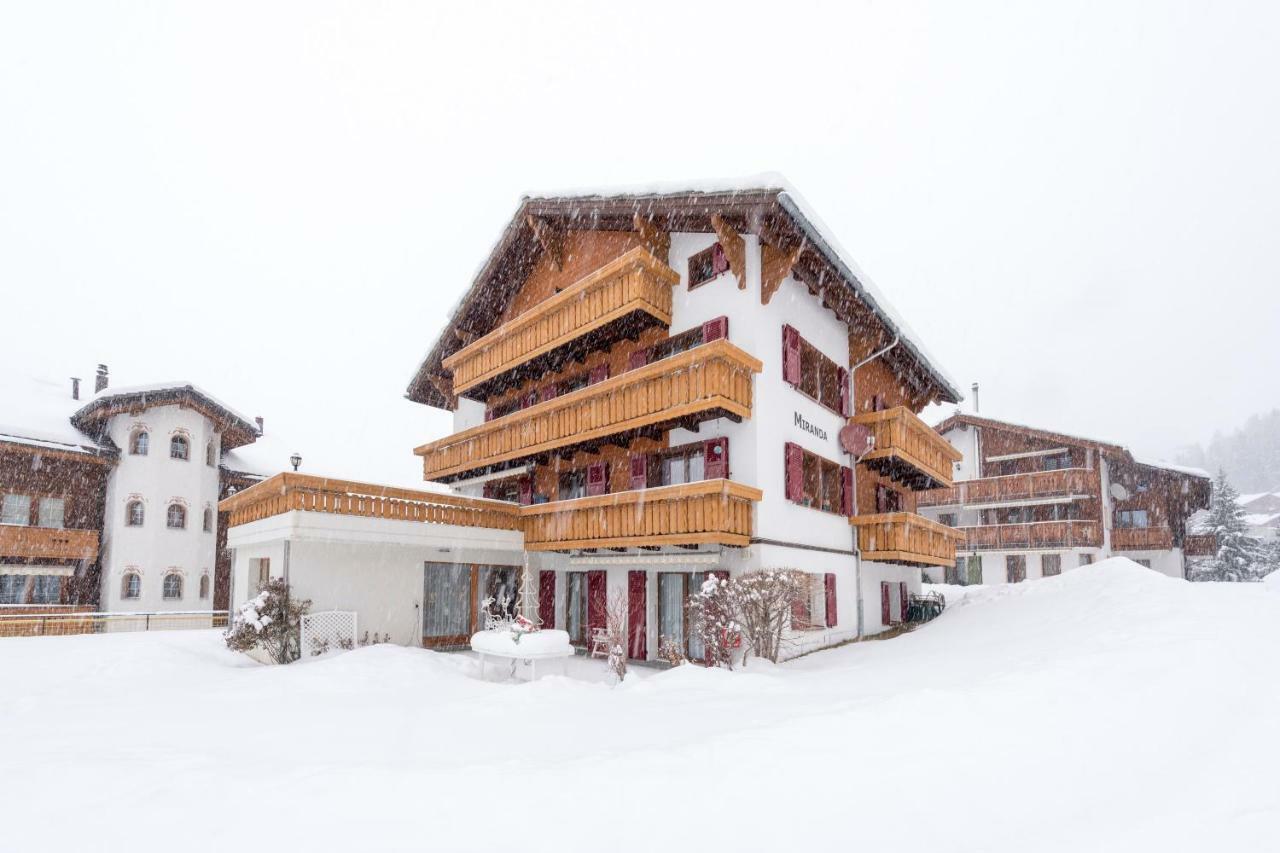 Ferienwohnung Haus Miranda Grächen Exterior foto
